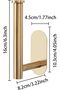 2 Pack Adhesive Curtain Holdbacks Curtain Tie Backs Curtain Holdbacks No Drill Curtain Pull Backs Ad - 4