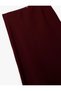 Women's Regular-Fit Flared Satin Midi Skirt, Burgundy - 3