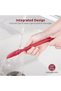 22,7cm Small Silicone Spatula for Cooking Scraping (Red) - 8