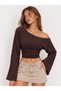 WOMEN'S BLOUSE WITH BOAT NECK, MADE OF FULL-LYCRA MODAL FABRIC