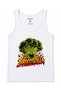 Broccozilla – Japanese Kaiju Monster Broccoli, Tokyo City Battle, and Retro Anime-Themed Tank Top