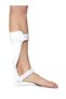 Prim Reinforced Drop Foot Orthosis AFO, Thermoplastic Ankle Foot Brace with Full Insole, Adjustable Padded Velcro Straps, Posterior Leaf Spring Support, Left or Right Leg, Sizes S to XL, White or Gray - 4