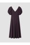 LCW Comfort Plum Voile Shift Dress, Featuring the ALITA CITY Touch - 7