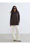 Quality Pieces from Çelebi Store Zero Roba Collar Loose Fit Women's Sweatshirt Tunic - 3