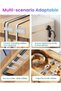 40 Pcs Self Adhesive Cable Ties Wire Organizer, Adjustable Cord Straps for Cable Management, Strong - 5