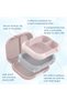Chill Max Leak-Proof XL Bento-Style 3 or 4 Compartment Lunch Box - 5