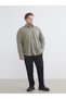 Quality Pieces from Çelebi Store Large Size Standard Fit Long Sleeve Dobby Men's Shirt - 5