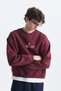 Oversized Printed Crew-Neck Sweatshirt - 2