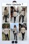Women's Relaxed Fit Asymmetrical-Cut Sweater with a Turtleneck—Red, Brown, Gray, Burgundy, White, Beige, Anthracite - 8