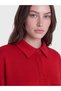 Two Mt Shop Quality Lcw Modest Red Interlock Plaid Comfortable & Relaxing Women's Sweatshirt Tunic - 3