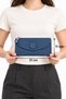 Water-Resistant Fabric-Lined Mini Clutch Bag and Shoulder Bag Wallet - 7