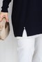 Women's Skirt with Tulle Detail and Pearl-Embellished Mercerized Knit Tunic - 8