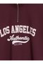 TWO MT SHOP QUALITY XSIDE Plum-Printed Oversized Women's Thick Sweatshirt - 6