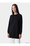 TWO MT SHOP QUALITY Black Soft Touch Oversized Women's Sweatshirt