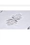 Pera Model Cream Dowry Living Room Set 5 Piece Lace Linen Tablecloth Runner Set - 4