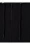 Two Mt Shop Quality Lcw Everyday Black 2 Thread Flat Standard & Regular Women's Zipper Sweatshirt - 6