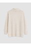 TWO MT SHOP QUALITY LCW Modest Ecru Knit Mock Neck Women's Tunic - 2