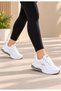 35101 Unisex White Memory Foam Insoles with Orthopedic Transparent Silicone Soles for Everyday Walking, Sneakers, and Athletic Shoes - 2