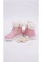 GIRLS' PINK ZIP-UP BOOTS WITH FUR DETAILS, Non-Slip Soles, and a Sparkly, Stylish Design - 3