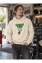 Green Day Flower DTG-Printed Hooded Sweatshirt (Unprinted) - 2