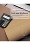 Double-Sided Desk Mat, Large Mouse Pad, Coffee, 800x400mm - 3