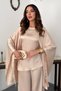 Beige Cape Suit - 3