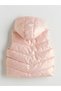 Two Mt Shop Quality Lcw Kids Pink Hooded Girls' Inflatable Vest - 2