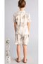 Pajama Set: Short-Sleeve Pajama Top, Shorts, Pajama Bottoms for Boys E0344A826SM - 2
