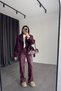 Women's High-Waisted Leather Palazzo Pants - 2
