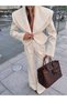 Women's Lea Double-Layer Collared Jacket and Pants Set - 2