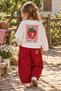Girl's Strawberry Top and Bottom Set - 2