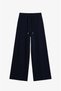 Navy Knit Set with Snap-Fastened Details - 5
