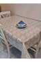 Imported Erasable Pvc Tablecloth – Non-Slip Base, Fabric-Look Pvc Tablecloth - 3