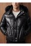 MEN'S WINTER FUR HOODED PUFFER JACKET
