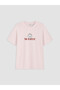 XSIDE Pink Jersey Printed Loose & Oversized Short-Sleeve Women's T-Shirt—The ALITA CITY Way - 5