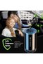 Smart Car Air Freshener - Automatic Essential Oils Aroma Diffuser - Rechargeable Auto On/Off Fragrance Fresheners with Starry Lights Projector - 3 Adjustable Mode Scent Purifier with 50mL Perfume - 2