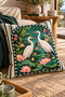 Exotic-Themed Striped Gift-Quality Digitally Printed Single Cushion Cover (1 Piece) - 3