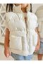 Children's White Inflatable Waterproof Vest - 2