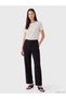 LCW EVERYDAY Ecru Striped Standard & Regular Short-Sleeve Women's T-Shirt, with the ALITA CITY Touch - 2