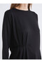 LCW EVERYDAY Black Scuba Fabric Solid Standard & Regular Women's Tunic—The ALITA CITY Difference - 4