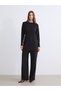 LCW EVERYDAY Black Scuba Fabric Solid Standard & Regular Women's Tunic—The ALITA CITY Difference - 3