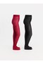 Esvab • Modern & Distinctive 2-Piece Girls' Thin Pantyhose - 2