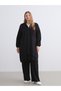 LCW Modest Black Plain Loose & Oversized Women's Tunic—The ALITA CITY Difference - 2
