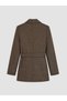 LCW STUDIO Brown Polyviscose Plaid Standard & Regular Women's Blazer Jacket, Featuring the ALITA CITY Touch - 3