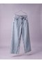 Two Mt Shop Quality Lcw Kids Blue Wideleg Girls' Jean Pants