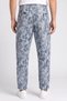 Men Loose Fit Allover Print Cargo Jeans, Multicolor - 4