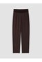 LCW Modest Brown Straight-Leg & Narrow-Leg Women's Pants, Featuring the ALITA CITY Touch - 5