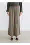 LCW Grace Brown Viscose Solid-Color Loose & Oversized Wide-Leg Women's Pants—The ALITA CITY Difference - 3