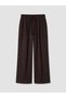 LCW EVERYDAY Brown Solid Loose & Wide-Leg Women's Pants, Featuring the ALITA CITY Touch - 5