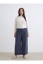LCW Vision Navy Solid Standard & Regular Wide-Leg Women's Pants—The ALITA CITY Difference - 2